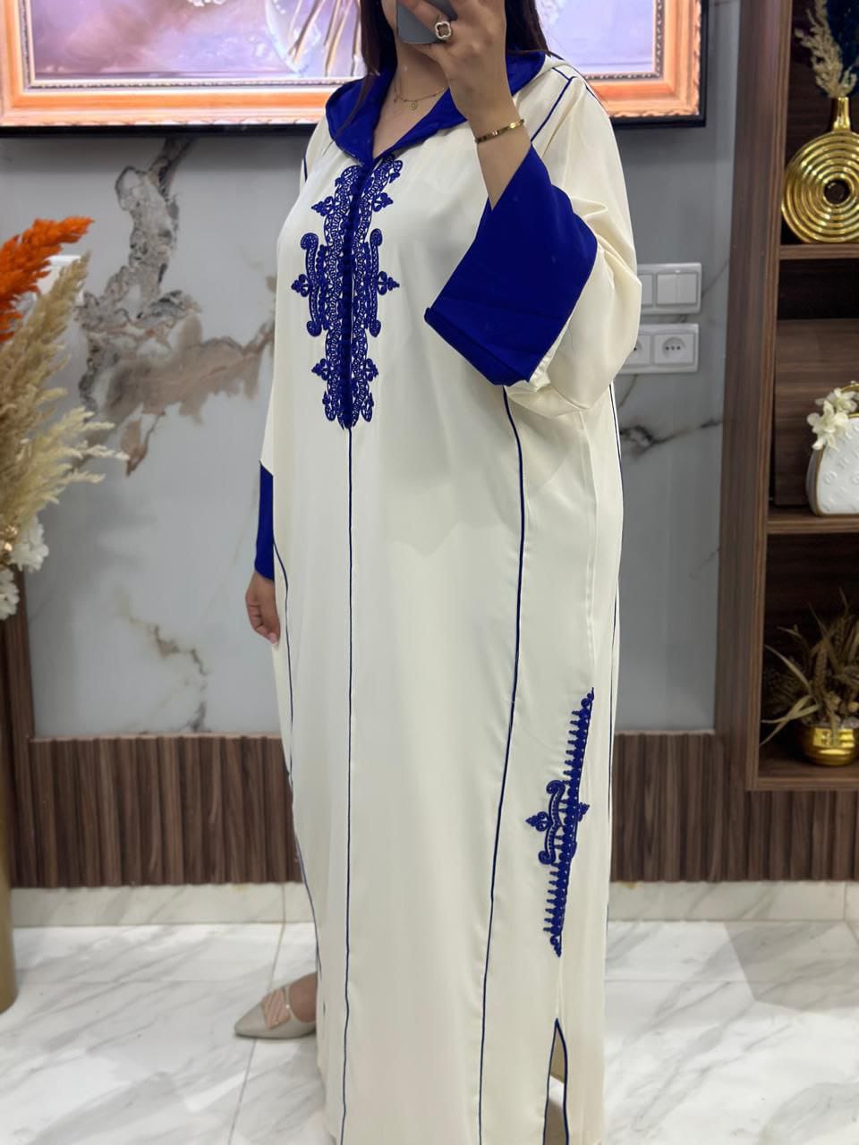 Djellaba crêpe marocaine