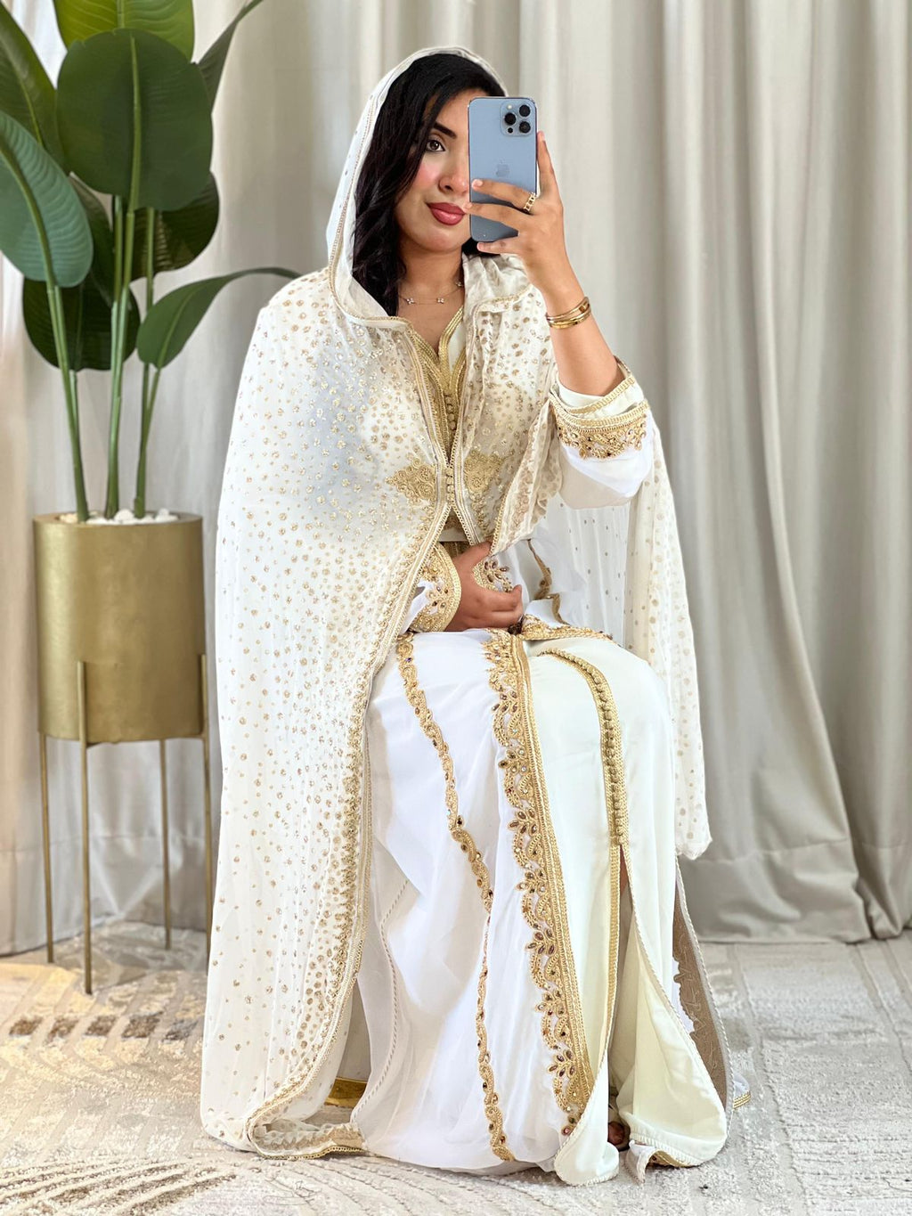 Ensemble Caftan Royal & Selham de Prestige