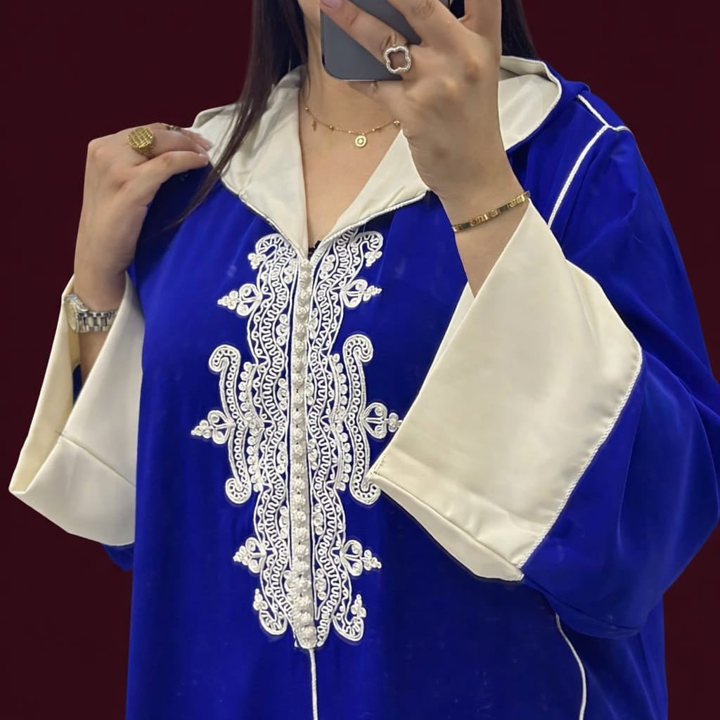 Djellaba crêpe marocaine